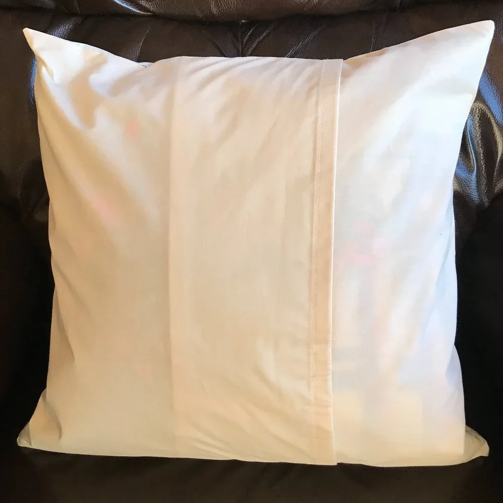Handmade Pillow Cover, 1980s Rock Bands Guitars Music Room Decor 18 x 18 inches